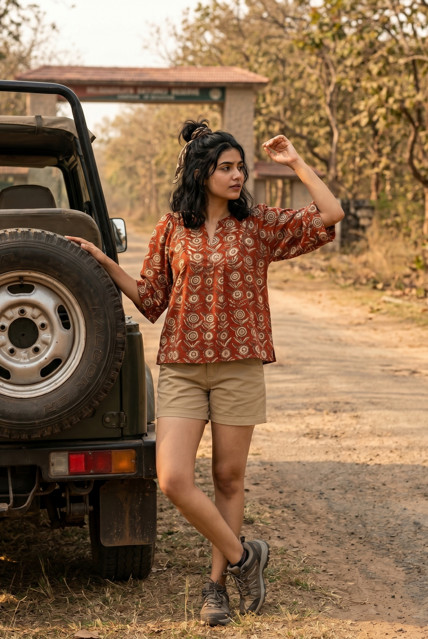 Gerua I Woman's Top