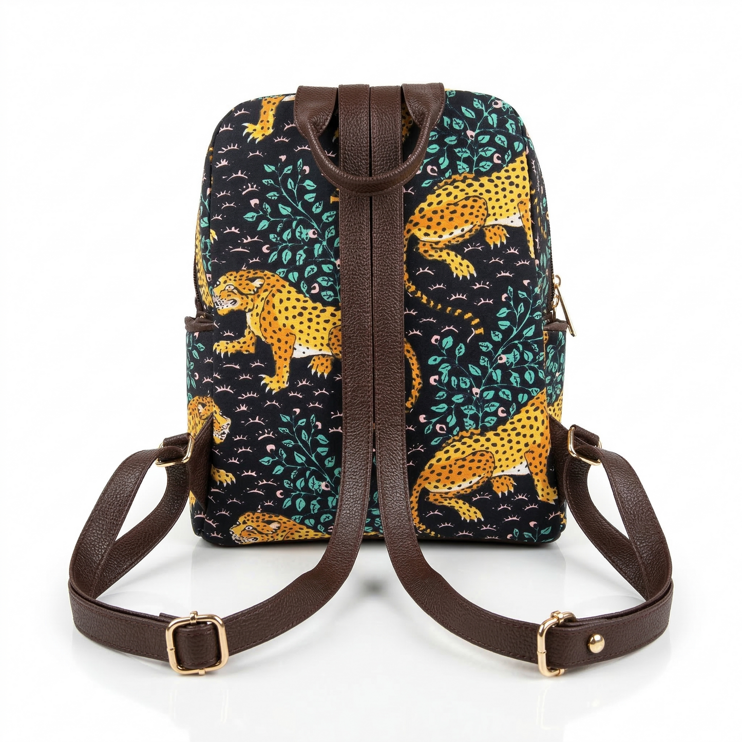 Leopard Print Backpack