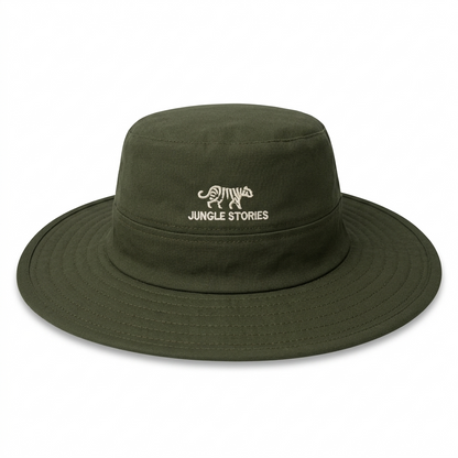 Breathable Safari Hat (Olive green)