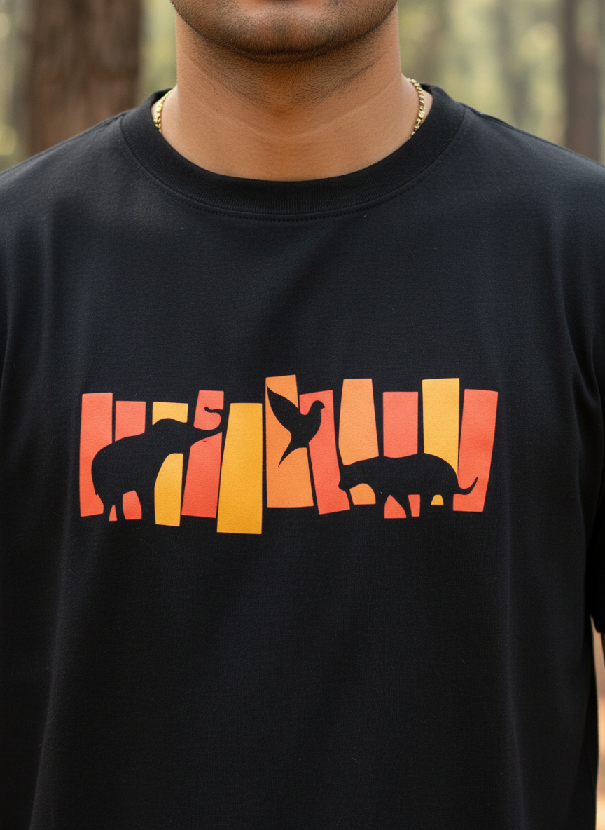 Tadoba Explorer Graphic T-shirt