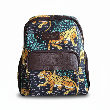 Leopard Print Backpack