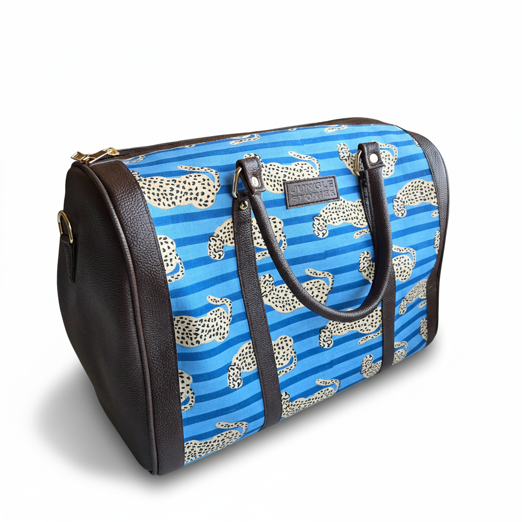 Leopard Grove Duffle Bag