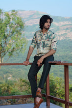 Load image into Gallery viewer, Mahaman- JS Jungle Print Mull Cotton Shirt
