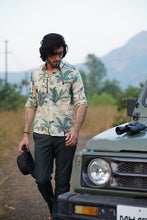 Load image into Gallery viewer, Mahaman- JS Jungle Print Mull Cotton Shirt
